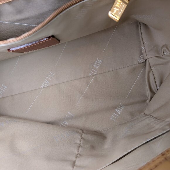 Alviero Martini 1A Classe Geo Classic World Map Zip-Top Tote Bag - Picture 7 of 13